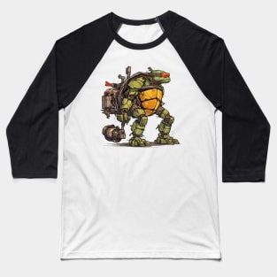 Mecha The Teenage Mutant Ninja Turtles Baseball T-Shirt